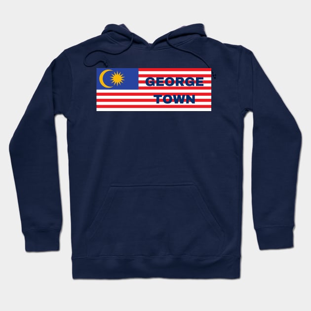 Georgetown City in Malaysian Flag Hoodie by aybe7elf